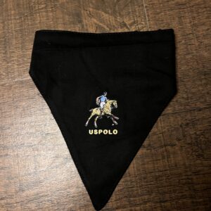 Classic Polo Dog Bandana – Velcro Closure| Size Small