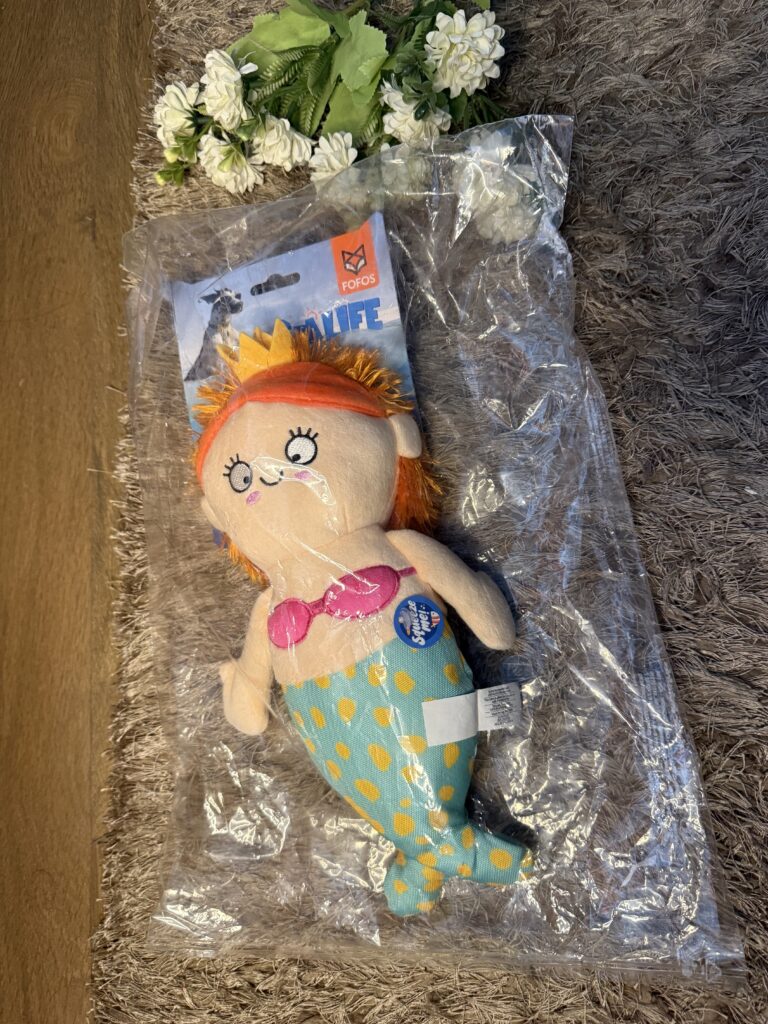 Mermaid Magic Squeaky Plush Toy
