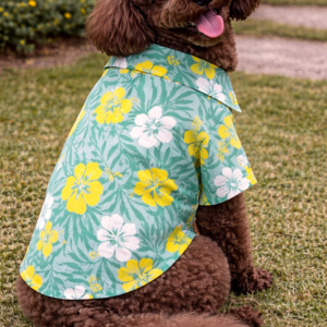 Tropical Breeze Cotton Shirt for Pets 🌿🌼