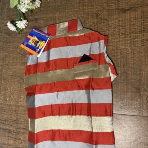 Royal Red & Gold Fancy Sherwani for Dogs