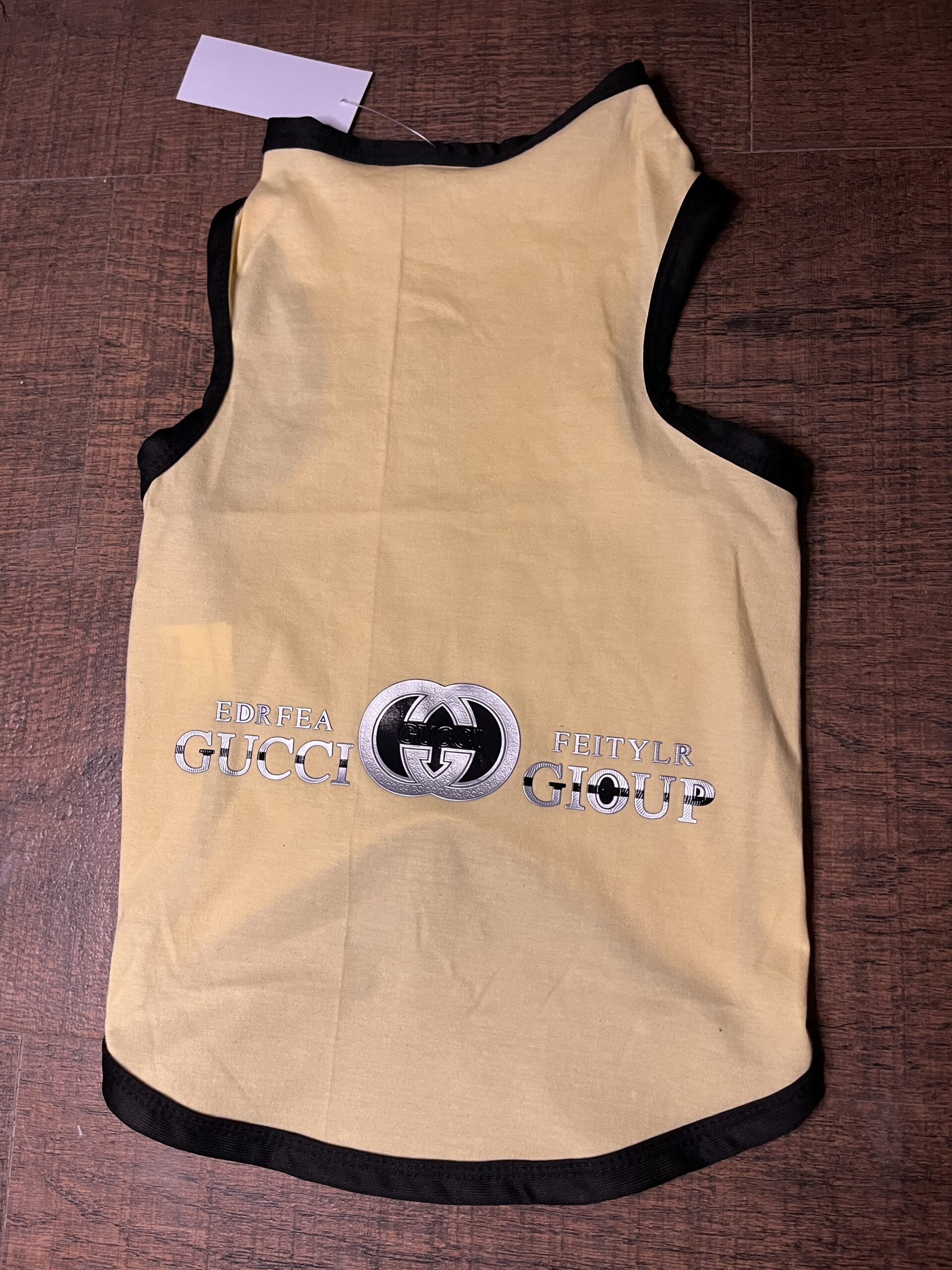 Luxury Style Lemon Dog T-Shirt – Slip-On Pet Vest - Image 2