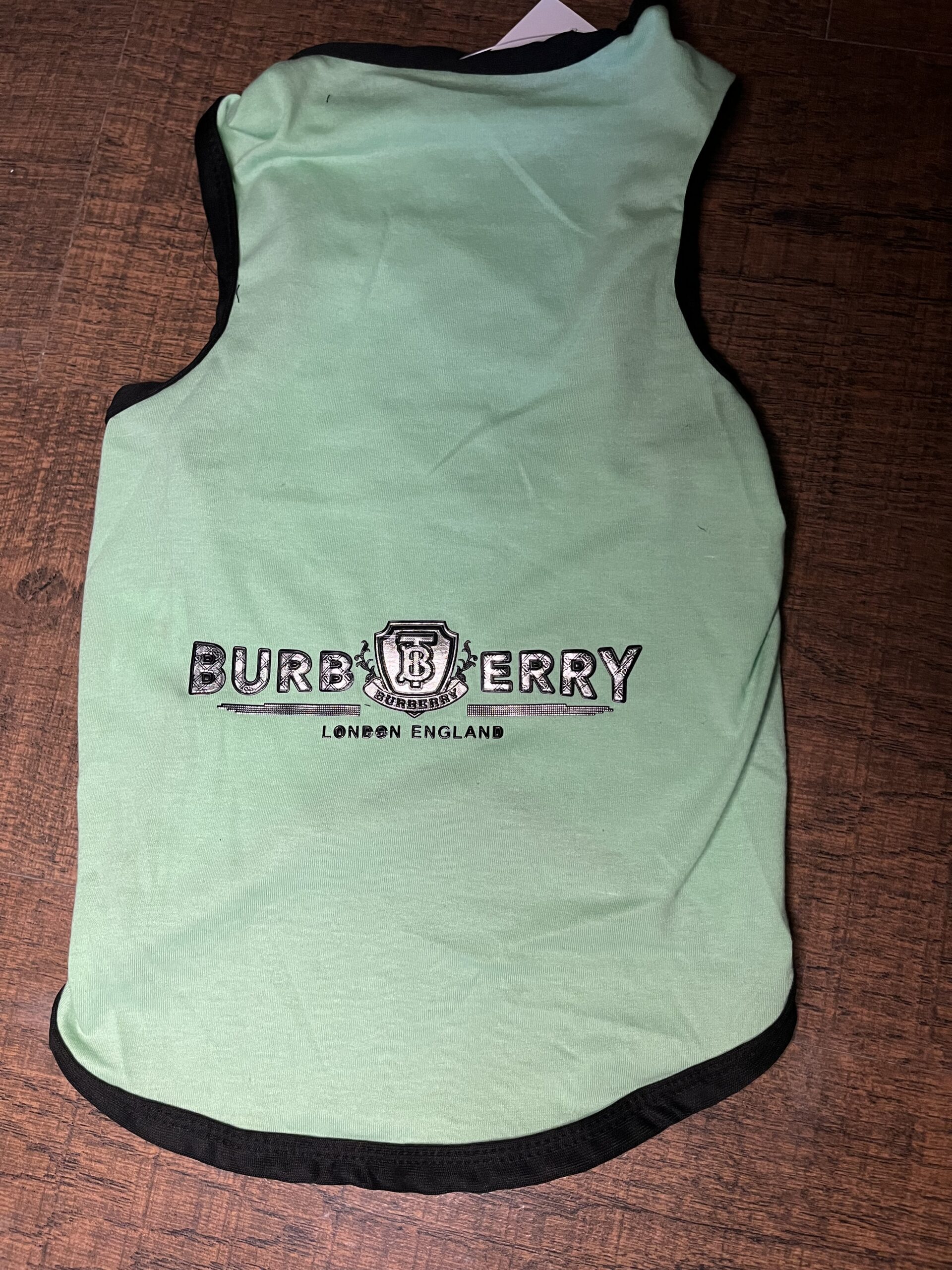 Green Luxury Style Dog T-Shirt – Slip-On Pet Vest - Image 2