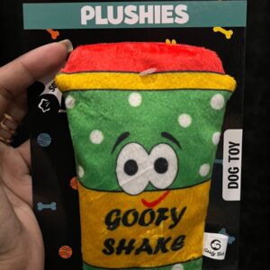 Goofy Shake Squeaky Plush Dog Toy