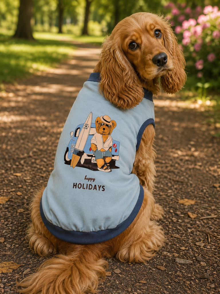 Happy Holidays Dog Sweatshirt – Cozy Pet Pullover