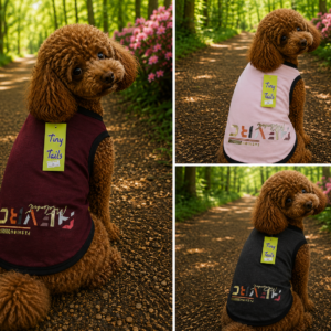 Luxury Fashion Dog Vest – Soft Slip-On Pet Wear
