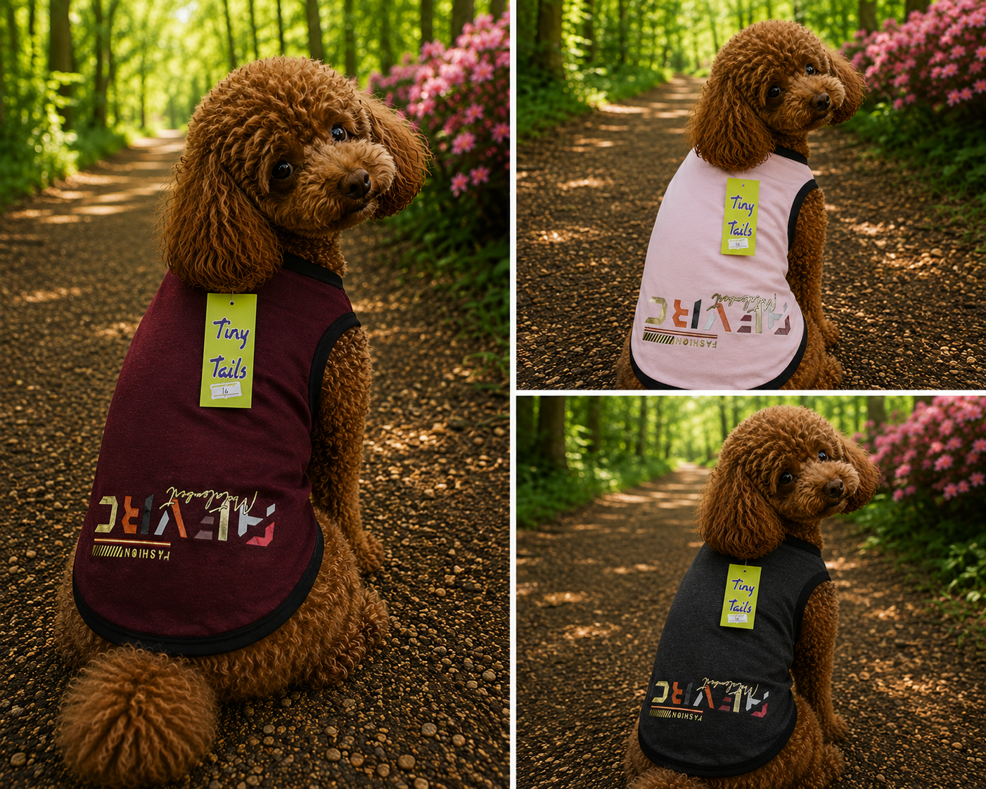 Luxury Fashion Dog Vest – Soft Slip-On Pet Wear