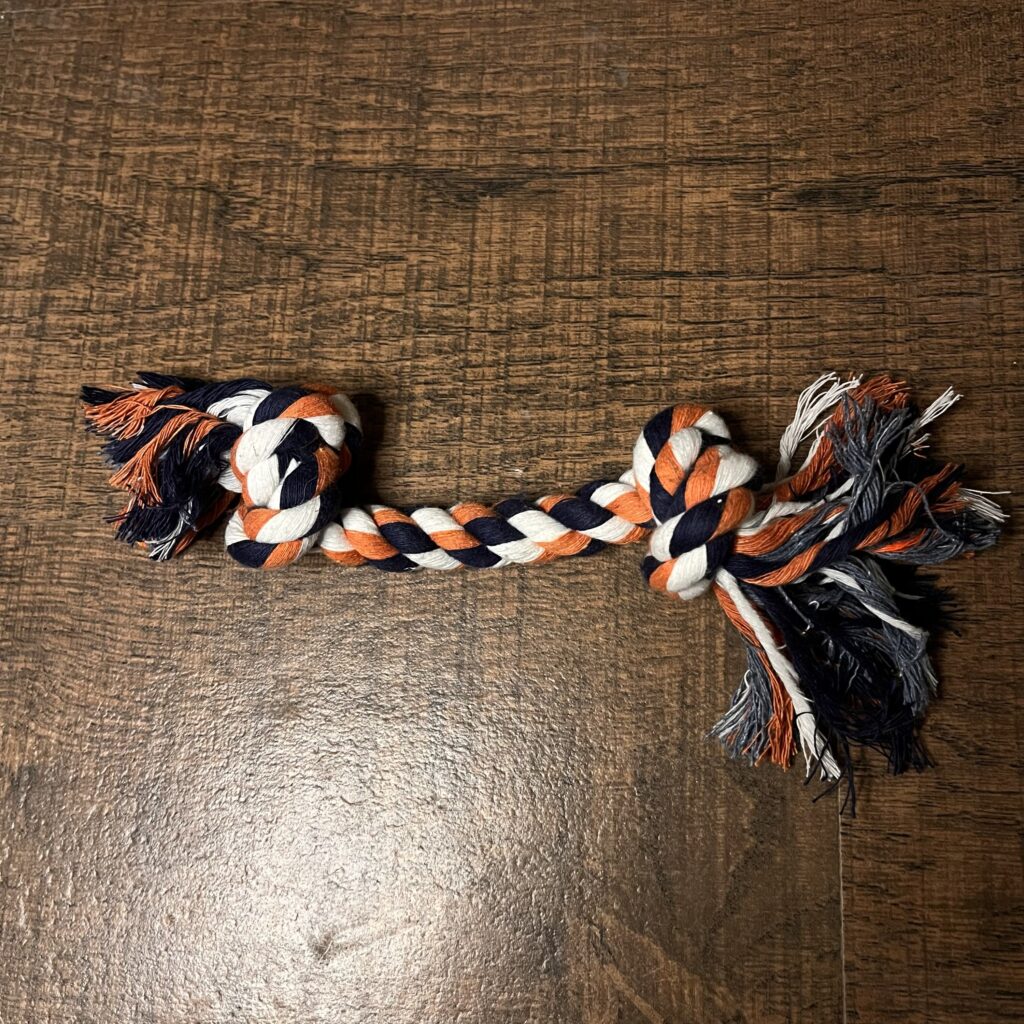 Double Knot Cotton Rope Tug Toy