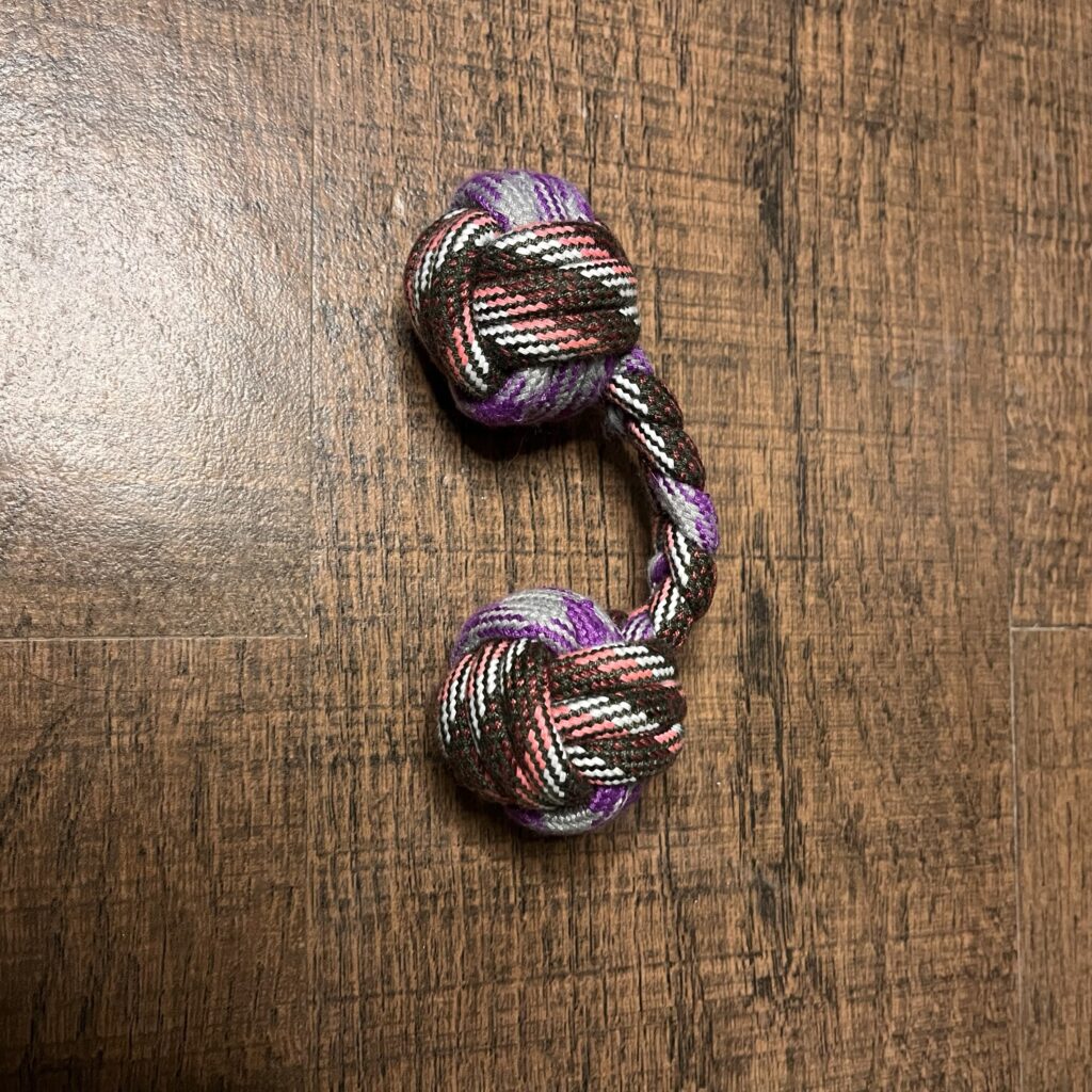 Double Knot Rope Ball Dog Toy