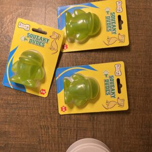 Squeaky Dude Dog Toy – Durable Interactive Squeaker Chew Toy for Dogs