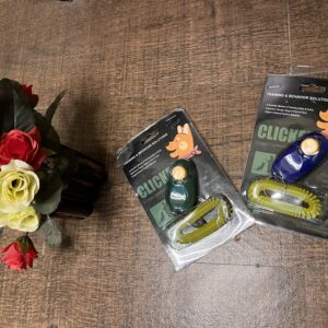 Dog Training Clicker – Green- Positive Reinforcement Training Tool