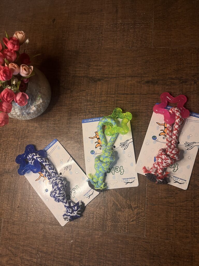 Rope Bone Chew Toy for Dogs