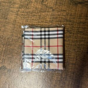 Classic Check Pet Bandana – Small | Soft & Lightweight Dog Bandana