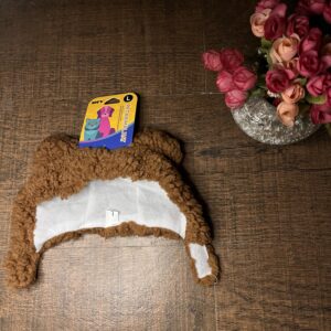 🐻 Cozy Teddy Bear Pet Winter Cap ( Small to medium breeds)