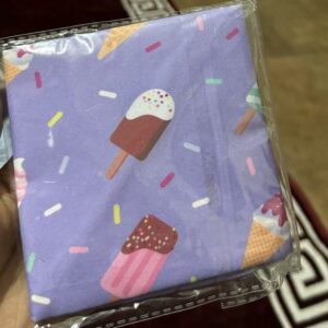 🍦 Ice Cream Dreams Dog Bandana