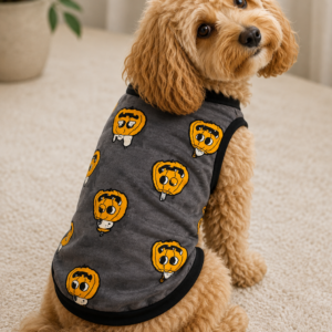 🎃 Pumpkin Print Dog Sweatshirt