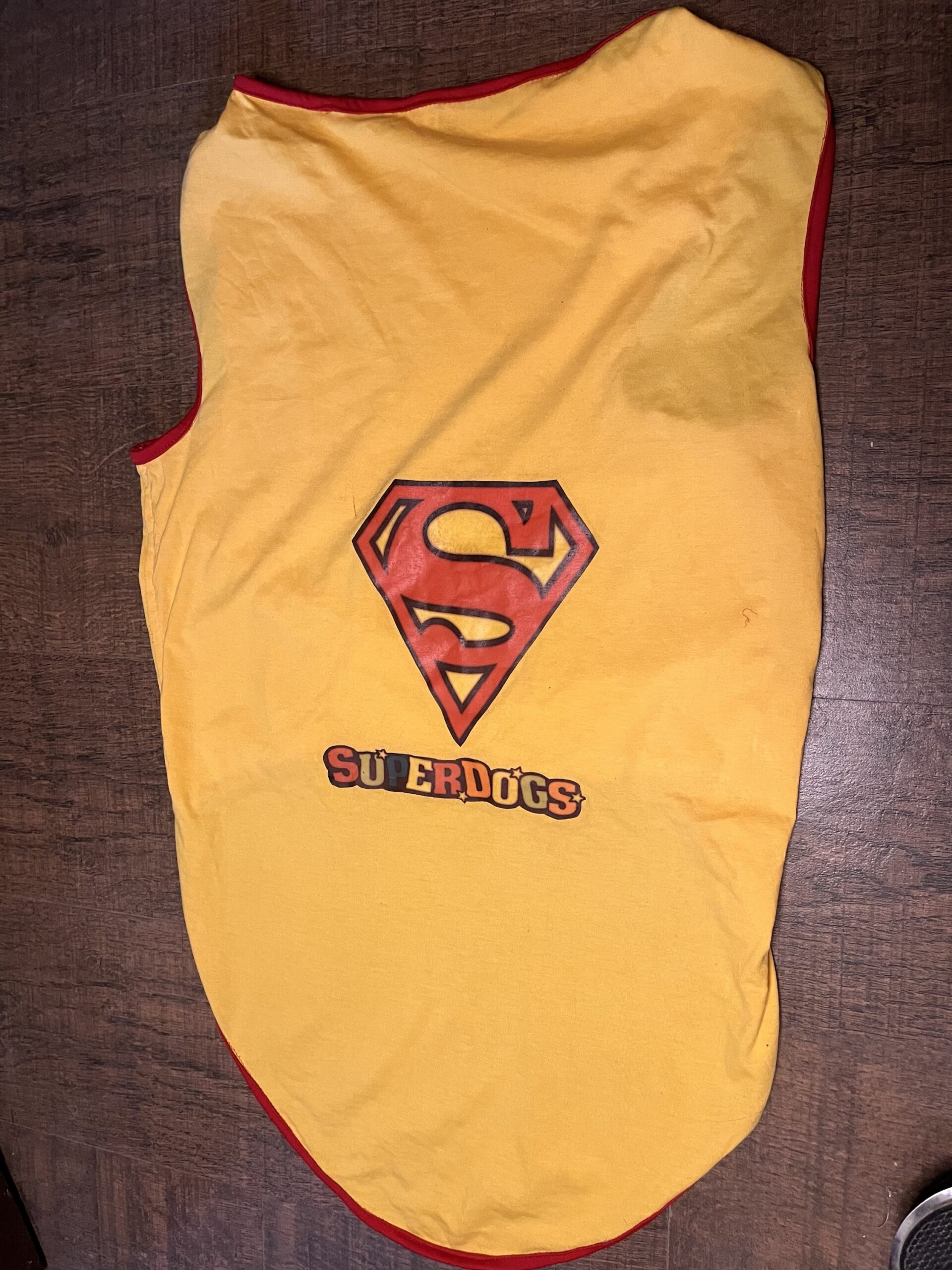 Superdog Yellow Dog Vest - Image 2