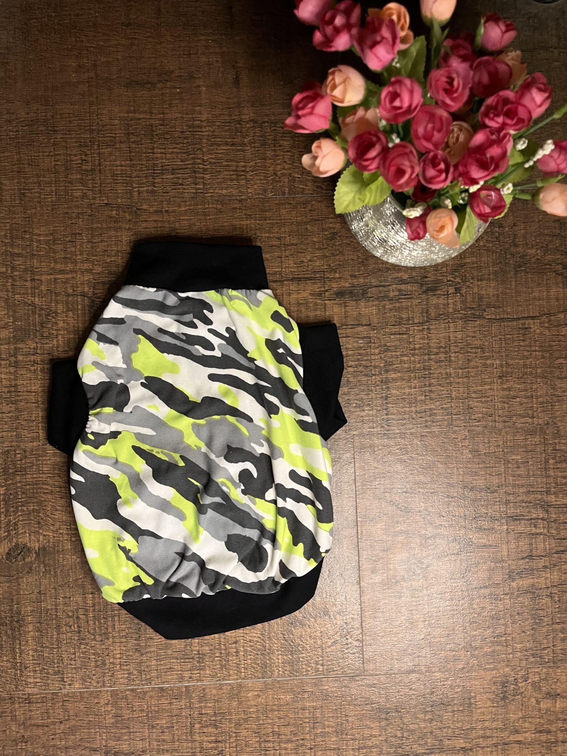 Neon Camo Dog Tee - Image 2