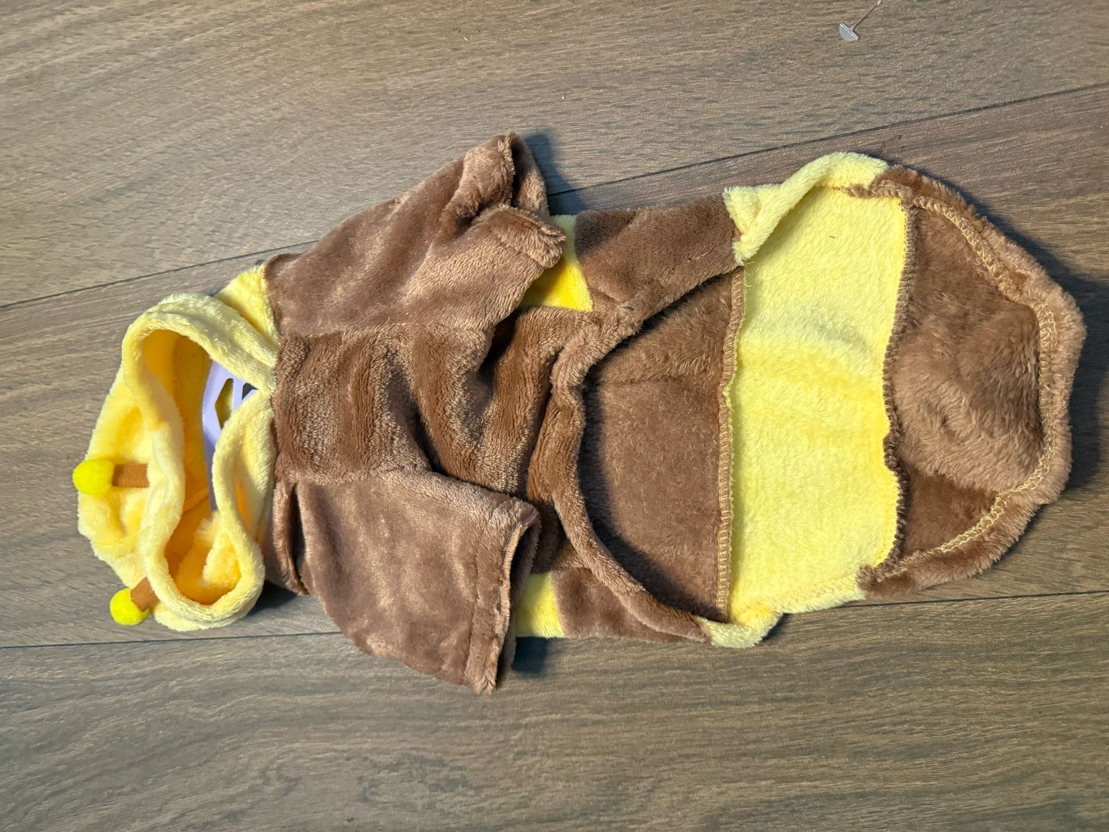 🐝 Honeybee Fleece Winter Outfit With Hood - Image 3