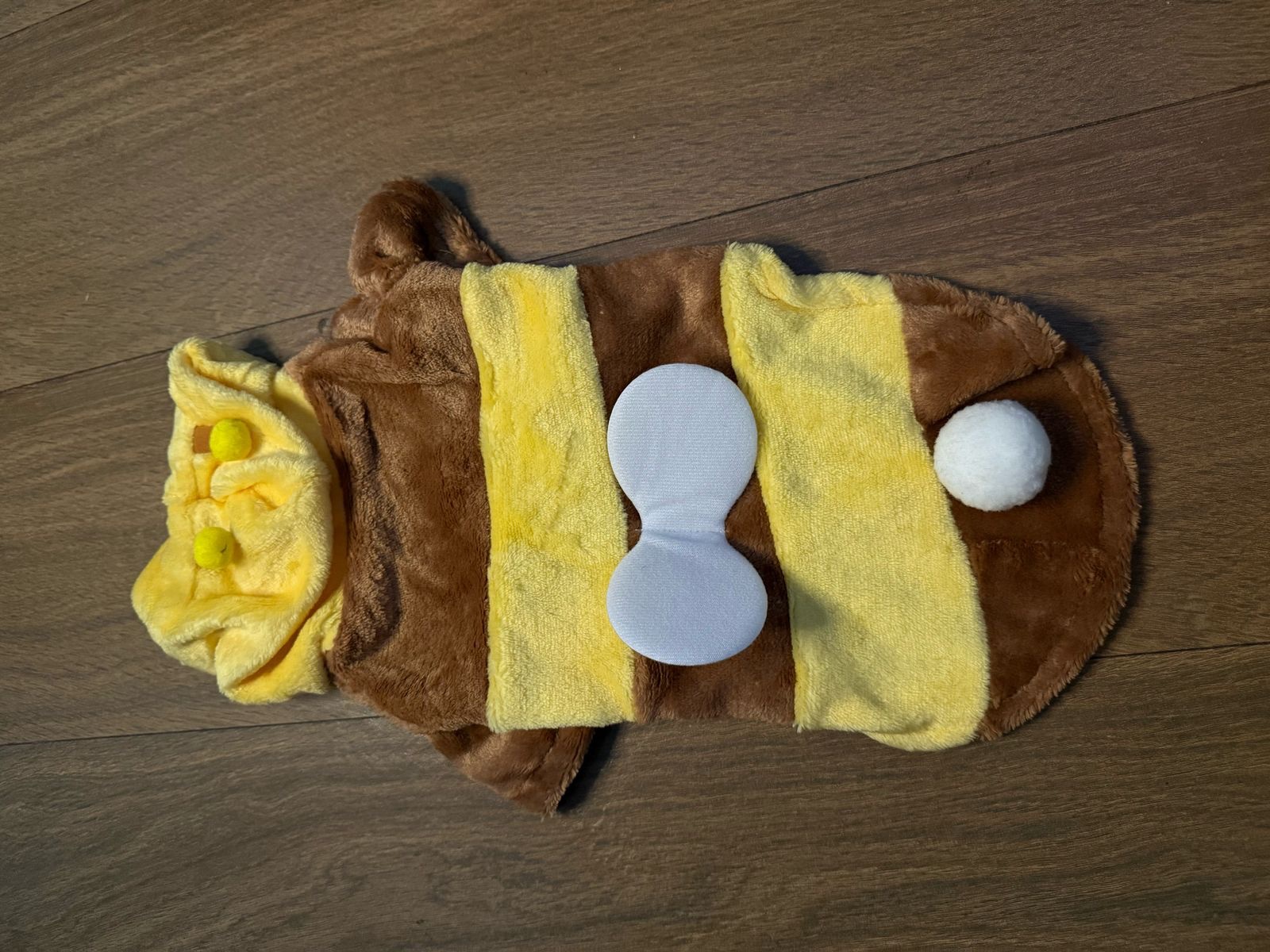 🐝 Honeybee Fleece Winter Outfit With Hood - Image 2