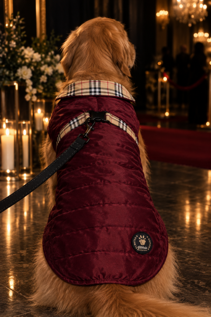 Luxury Reversible Dog Jacket – Limited Edition