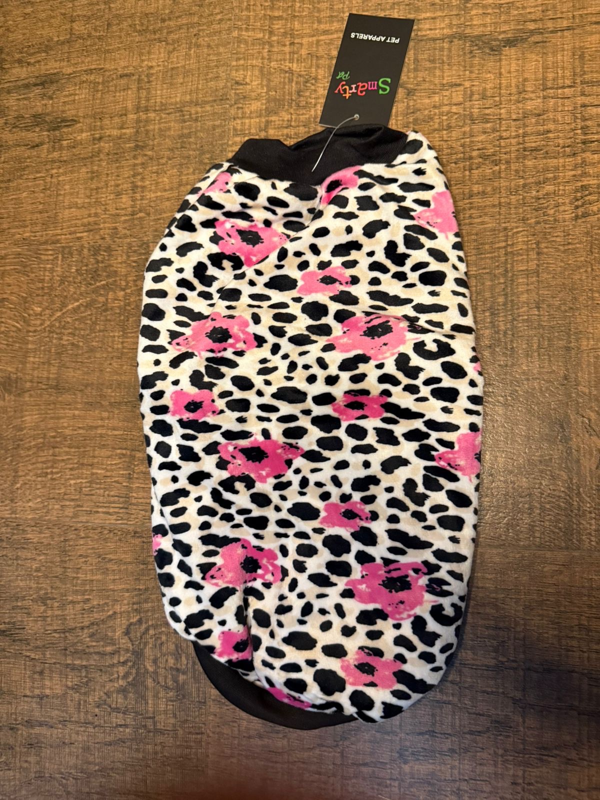 Cheetah Print Velvet Winter T-Shirt - Image 2