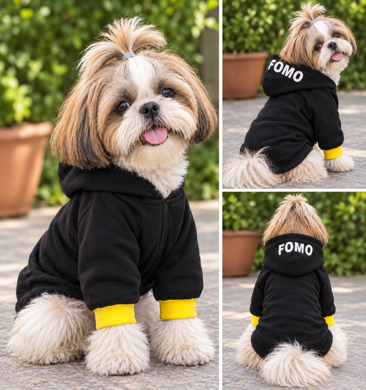 Black FOMO Hoodie