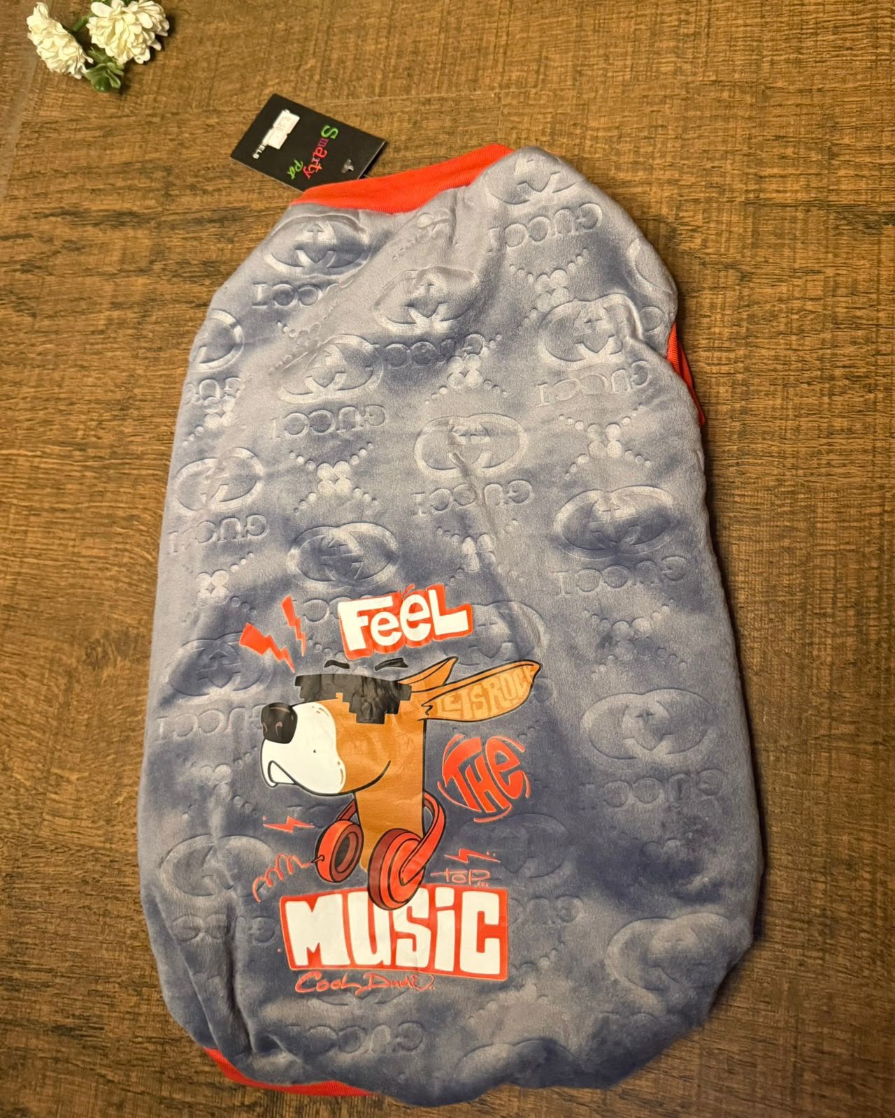 Gucci Feel the Music Velvet Dog Tee 🎧 - Image 2