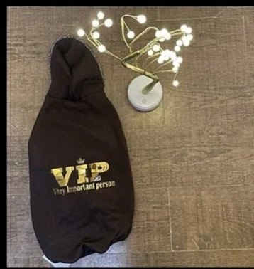 Brown VIP Winter Hoodie - Image 2