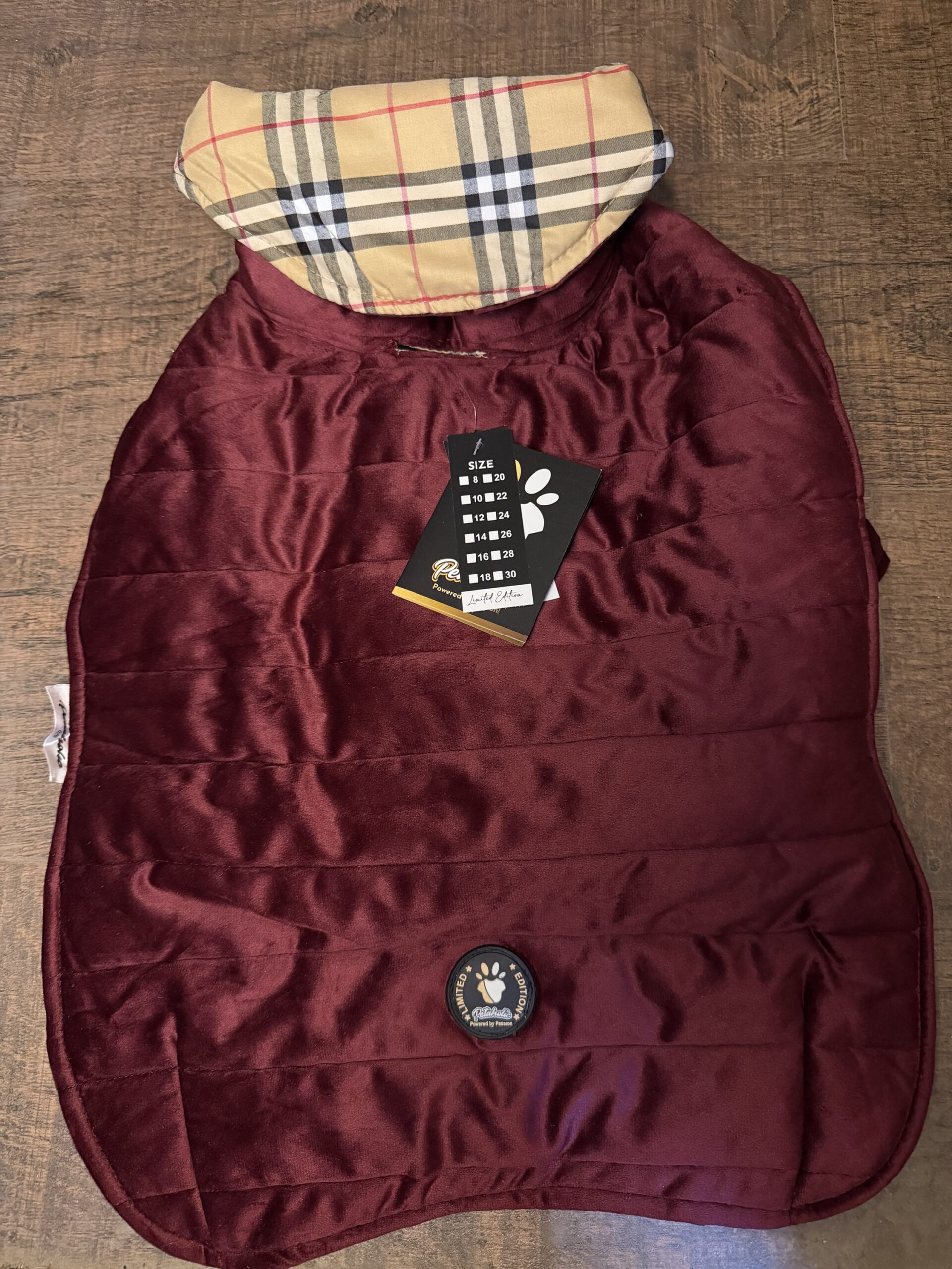 Luxury Reversible Dog Jacket – Limited Edition - Image 2
