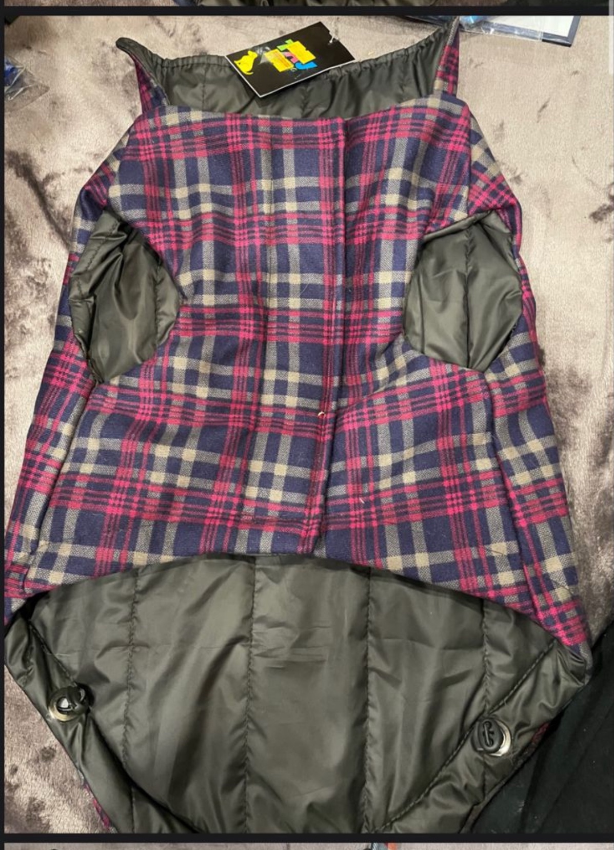 Reversible Check Winter Jacket 🧥 - Image 2